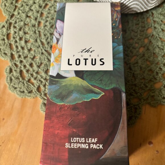 NIB. Lotus Leaf Extract Sleeping Pack - Picture 2 of 4